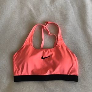 Nike Sports Bra, coral/orange